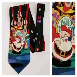 Kersten Brothers Christmas Santa Themed Neck Tie